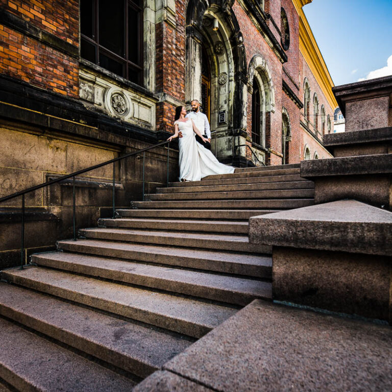 Bryllupsfotografering i Oslo Sentrum